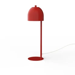 LUMICOM - CAMPANELLA Lampe de table, 1XGU10, max 42W, métal, rouge brillant, D12cm