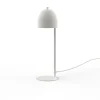 LUMICOM - CAMPANELLA Lampe de table, 1XGU10, max 42W, métal, blanc brillant, D12cm