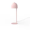 LUMICOM - CAMPANELLA Lampe de table, 1XGU10, max 42W, métal, rose, D12cm