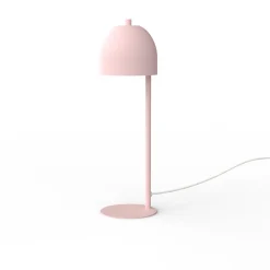 LUMICOM - CAMPANELLA Lampe de table, 1XGU10, max 42W, métal, rose, D12cm