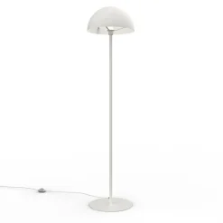 LUMICOM - CASSINI Lampadaire, 1XE27, max 42W, métal, traffic white, D40cm H160cm