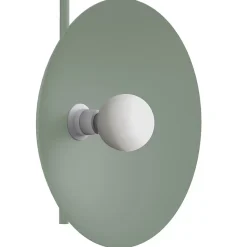 LUMICOM - CASSINI Plafonnier, 1XE27, max 42W, métal, iceberg green, D40cm