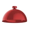 LUMICOM - CASSIS Plafonnier, 1XE27, max 42W, métal, rouge brillant, D40cm