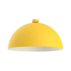 LUMICOM - CASSIS Plafonnier, 1XE27, max 42W, mètal, jaune/blanc, D60cm