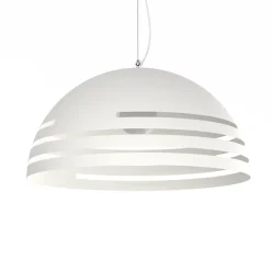 LUMICOM - CIRCUIT Suspension, 1XE27, max 42W, métal, traffic white, D60cm