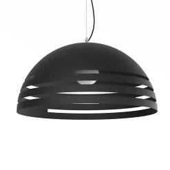 LUMICOM - CIRCUIT Suspension, 1X27, MAX 42W, METAL, MATT BLACK, DIAMETRE 60