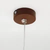 LUMICOM - CLASSIC Plafonnier, 4XE27, max 42W, métal, marron corten, D.60cm