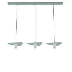 LUMICOM - CLOUD Suspension, 3XE27, max 42W, métal, vert iceberg, 25x20cm