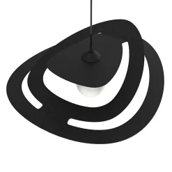 LUMICOM - DILATE Suspension, 1X E27, max 42W, métal, gris, D.60cm