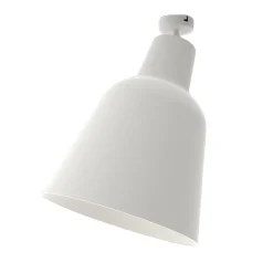 LUMICOM - DONG Plafonnier, 1X E27, max 42W, métal, noir mat, D.25cm