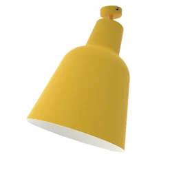 LUMICOM - DONG Plafonnier, 1X E27, max 42W, métal, vert iceberg/blanc mat, D.33cm