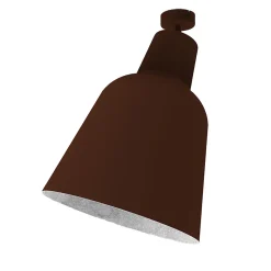 LUMICOM - DONG Plafonnier, 1X E27, max 42W, métal, feuille d'or/noir, D.25cm