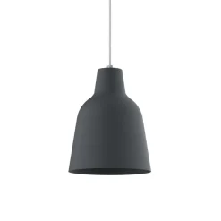 LUMICOM - DONG Suspension, 1X E27, max 42W, métal, gris anthracite, D.16cm