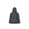LUMICOM - DONG Suspension, 1X E27, max 42W, métal, gris anthracite, D.25cm