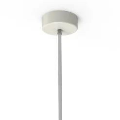 LUMICOM - DONG Suspension, 1X E27, max 42W, métal, blanc brillant, D.16cm
