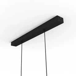 LUMICOM - DUNA TRACK Suspension, 2XE27, max 42W, métal, noir mat, D.35cm