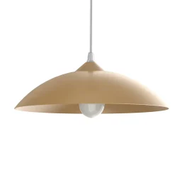 LUMICOM - FLASH Suspension, 1X E27, max 42W, métal, anodic gold, D.40cm