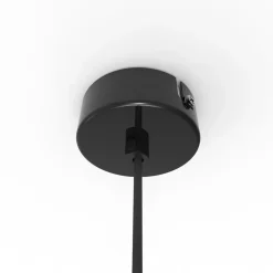 LUMICOM - FLASH Suspension, 1X E27, max 42W, métal, jet black, D.30cm