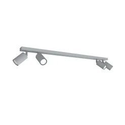 LUMICOM - FLECK Plafonnier, 4x GU10, max 33W, métal, blanc, D.6cm