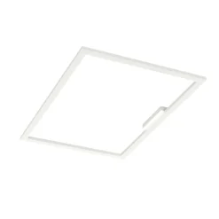 LUMICOM - FLOOR Plafonnier, STRIP LED, 58W/m, 4000K, métal, blanc, 60x90cm