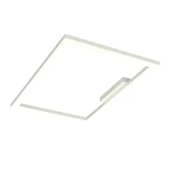 LUMICOM - FLOOR Plafonnier, STRIP LED, 38W/m, 3000K, métal, blanc brillant, 40x60cm