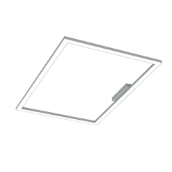 LUMICOM - FLOOR Plafonnier, STRIP LED, 58W/m, 3000K, métal, gris, 60x90cm