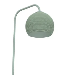 LUMICOM - FOCUS Lampadaire, 1X E27, max 42W, métal, iceberg green, D.25cm H.170cm