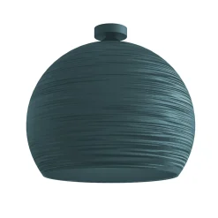 LUMICOM - FOCUS Plafonnier, 1X E27, max 42W, métal, bleu méditerranéen, D.40cm