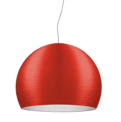 LUMICOM - FOCUS Suspension, 1X E27, max 42W, métal, rouge brillant/blanc, D.25cm