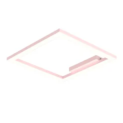 LUMICOM - FRAME Plafonnier, STRIP LED, 30W/m, 3000K, métal, rose, L40cm