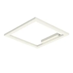 LUMICOM - FRAME Plafonnier, STRIP LED, 30W/m, 4000K, métal, blanc brillant, L40cm