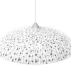 LUMICOM - KRIS Suspension, 1X E27, max 42W, verre, blanc, D.40cm