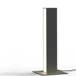 LUMICOM - LINEAR Lampe de table, STRIP LED INTEGREE, 7W, 4000K, métal, noir mat, H30cm