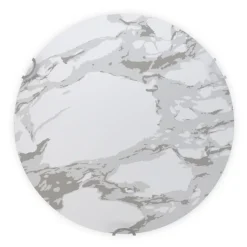 LUMICOM - MARBLE Plafonnier, LED INTEGREE, 30W, 4000K, verre sérigraphié, D.50cm