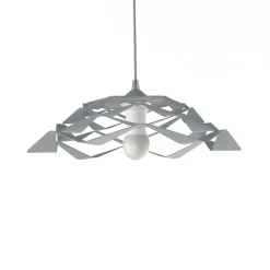 LUMICOM - MIGRA Suspension, 1X E27, max 42W, métal, gris, D.40cm