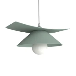 LUMICOM - MILLER Suspension, 1X E27, max 42W, métal, vert iceberg, D.25cm