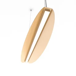 LUMICOM - MIRROR 1X Suspension, STRIP LED, 17W/m, 4000K, metal, or anodic, L90cm