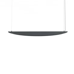 LUMICOM - MIRROR 1X Suspension, STRIP LED, 17W/m, 3000K, métal, gris anthracite, L90cm