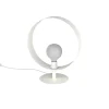 LUMICOM - NUCLEO MONO Lampe de table, 1X E27, max 42W, métal, blanc mat, D.30cm
