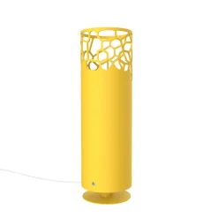 LUMICOM - ORGANIC Lampadaire, 1X E27, max 42W, métal, jaune, H.30cm