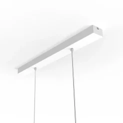 LUMICOM - PARIGINA TRACK Suspension, 2X E27, max 42W, métal, blanc mat, D.30cm L.70cm