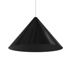 LUMICOM - PINOCCHIO Suspension, 1X E27, max 42W, métal, noir brillant, D.50cm