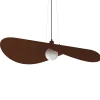 LUMICOM - PIUMA Suspension, 1X E27, max 42W, métal, corten, D.90cm