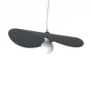 LUMICOM - PIUMA Suspension, 1X E27, max 42W, métal, gris anthracite, D.60cm