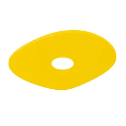 LUMICOM - RIVER FREE Plafonnier, 1x GX53, max 8W, métal, jaune, 20x23cm