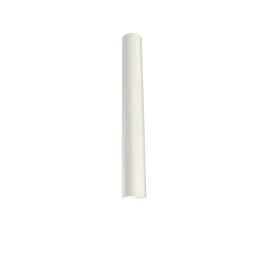 LUMICOM - ROND Plafonnier, 1x GU10, max 33W, métal, blanc brillant, D.6cm x H40cm