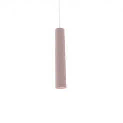 LUMICOM - ROND Suspension, 1X GU10, max 33W, métal, rose lotus, H.30cm