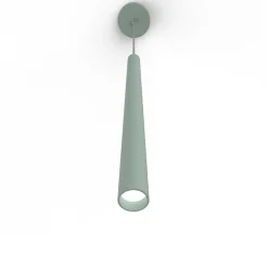 LUMICOM - STELO 1X Suspension, LED INTEGREE, 4.2W, 4000K, métal, vert iceberg, H.60cm