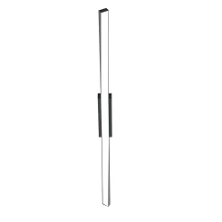 LUMICOM - TORX 1X Plafonnier, STRIP LED, 17.4 W/m, 3000K, metal, anthracite, L100cm