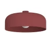 LUMICOM - TUZZI Plafonnier, 1xE27, max 42W, métal, rouge cowhide, D.50cm
